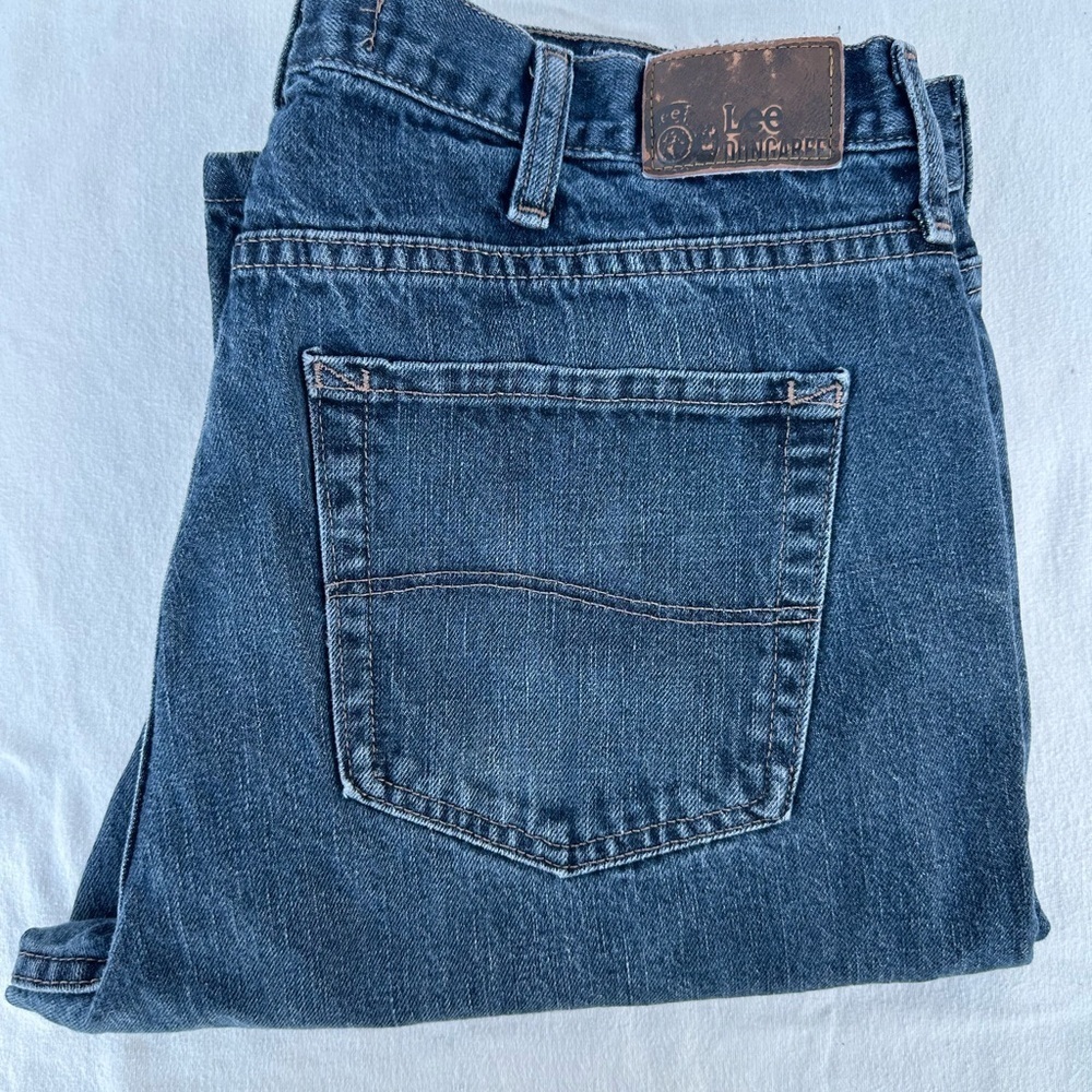 Lee Relaxed Blue Jeans Versatile Comfort # A1